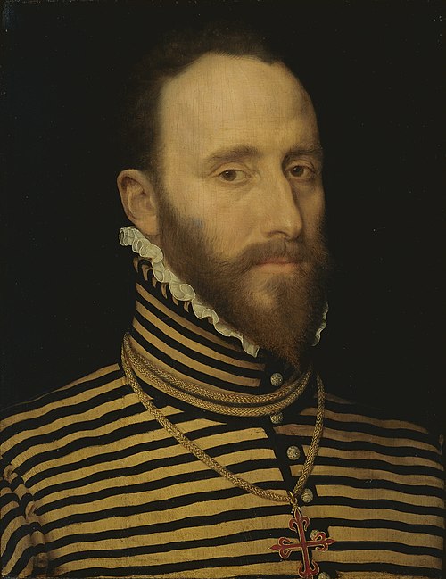 Portrait of a Knight of the Order of Calatrava, probably of the Sorias or Soreau Lineage (Sorel), 1568, Frans Pourbus l'Ancien