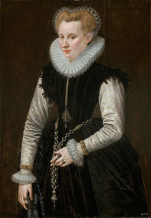 Portrait de femme, 1581, Frans Pourbus l'Ancien