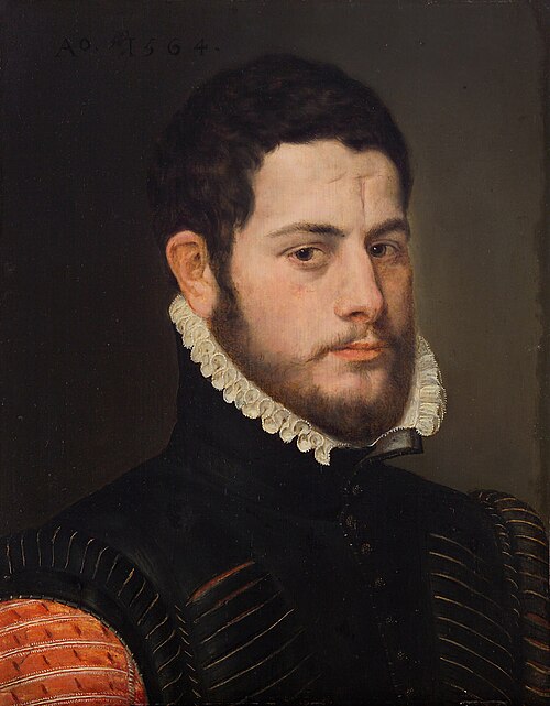 Portrait of a Man with Brow, 1564, Frans Pourbus l'Ancien