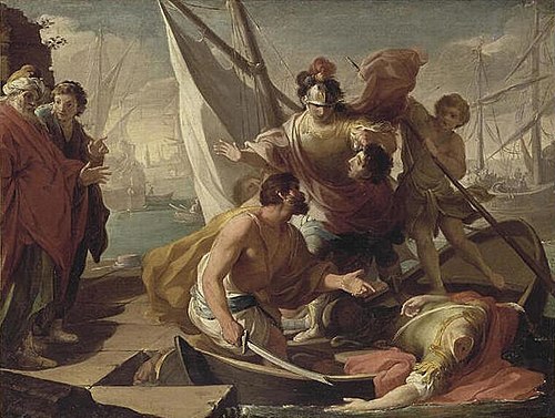 La mort de Pompée, , Mariano Rossi