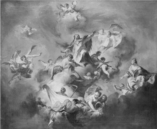 Apothéose de saint Jean Népomucène, 1750, Franz Anton Palko