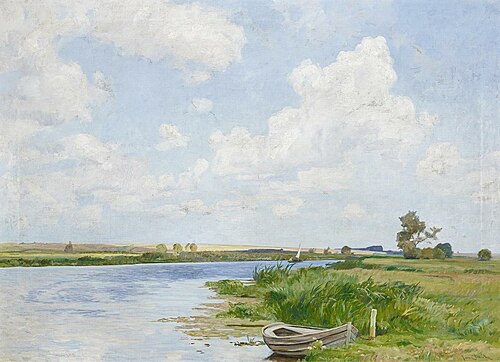 Mecklenburg countryside, , Franz Bunke