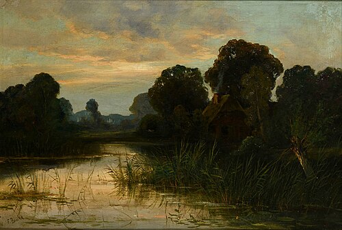 Farmhouse in Mecklenburg, , Franz Bunke