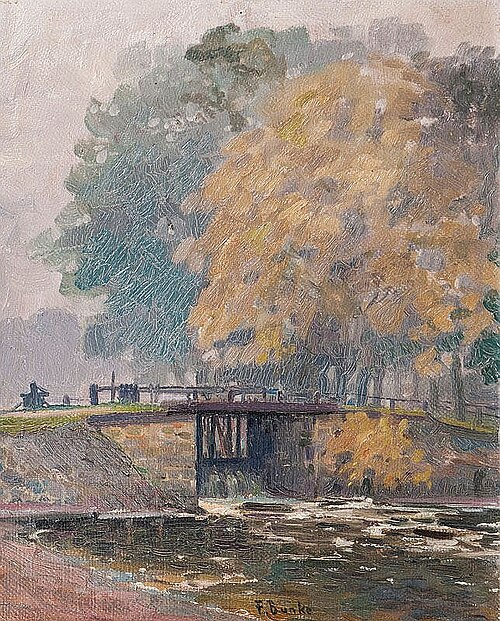 Watergate in Ahrenshoop, , Franz Bunke