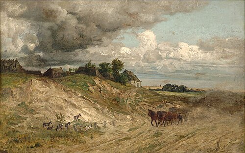 Rising thunderstorm, , Franz Bunke