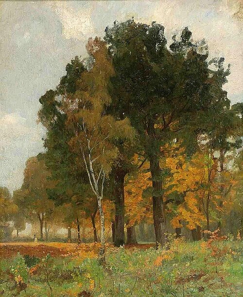 Autumn forest, , Franz Bunke