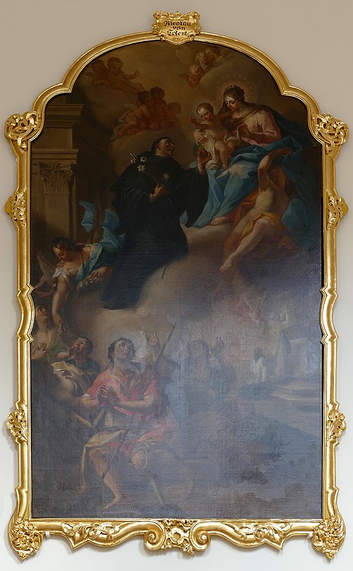 saint Nicolas de Tolentino, 1738, Franz Georg Hermann