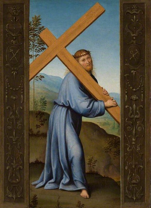 Christ carrying the Cross, 1502, Giovanni di Pietro