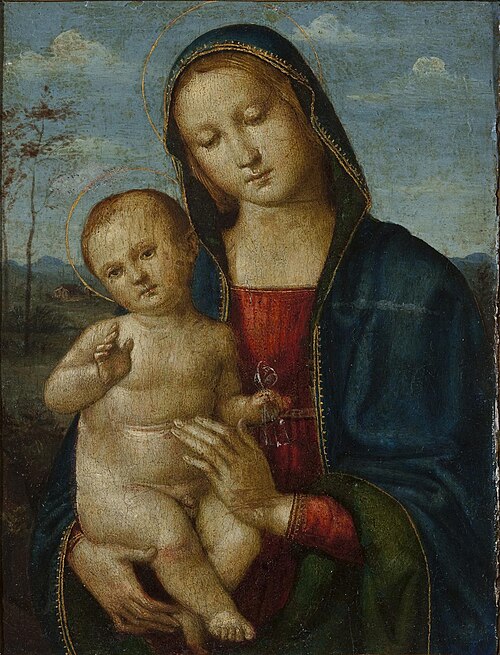 Vierge à l'Enfant, 1515, Giovanni di Pietro