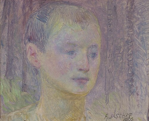 Franzerl, der Sohn des Künstlers, 1905, Franz Jaschke