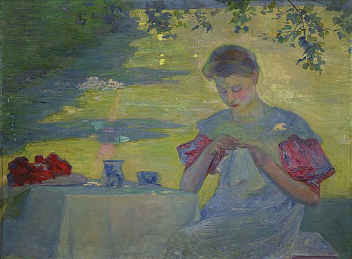Im Schatten, 1908, Franz Jaschke