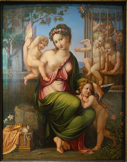 Who buys gods of love?, 1808, Franz Riepenhausen