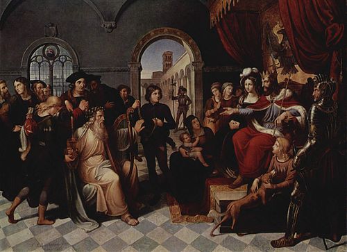 Singer, 1820, Franz Riepenhausen