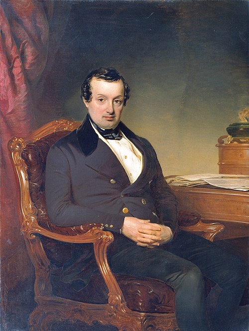 Herr Ephrussi (?), 1844, Franz Schrotzberg