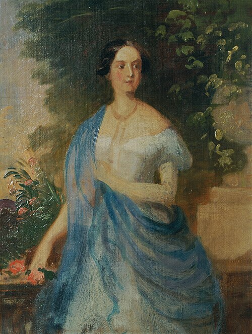 Clothilde Prinzessin Dietrichstein, 1870, Franz Schrotzberg