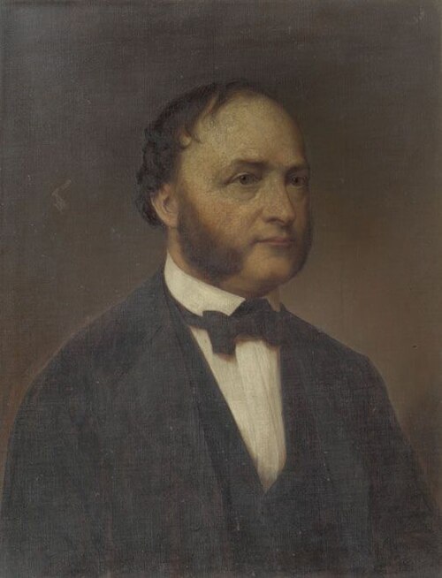 Herrenbildnis, 1874, Franz Schrotzberg