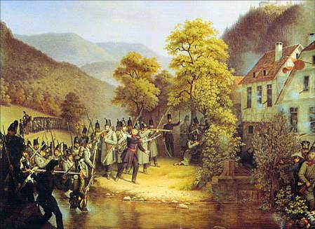 Gefecht in Gernsbach am 29. Juni 1849., 1850, Franz Seraph Stirnbrand
