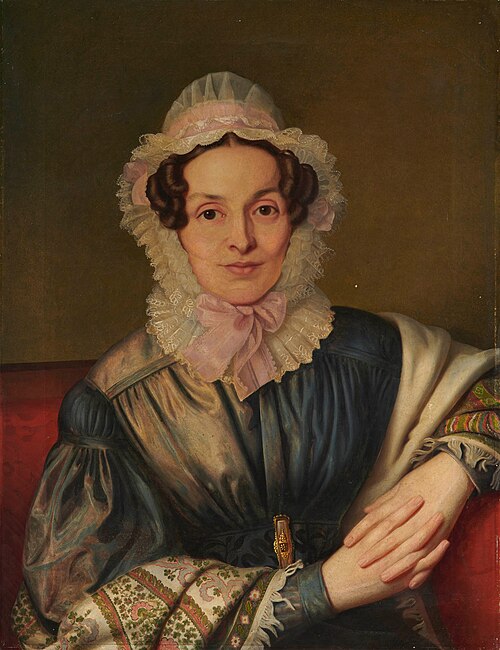 Porträt Luise Schulz, 1838, Franz Seraph Stirnbrand