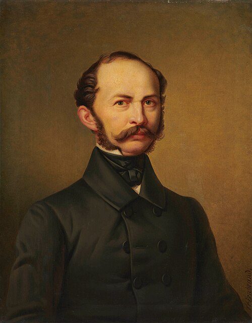 Porträt König Maximilian II. von Bayern, 1860, Franz Seraph Stirnbrand