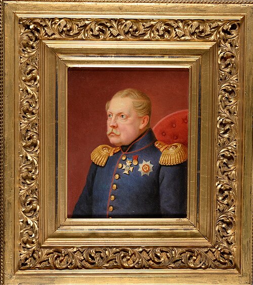 Porträt König Wilhelm I. von Württemberg, 1859, Franz Seraph Stirnbrand