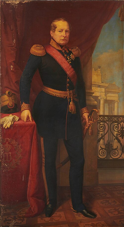 Porträt König Wilhelm I. von Württemberg, 1841, Franz Seraph Stirnbrand