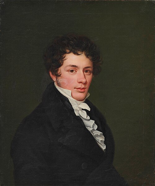 Porträt Johann Christian Glaser, 1817, Franz Seraph Stirnbrand