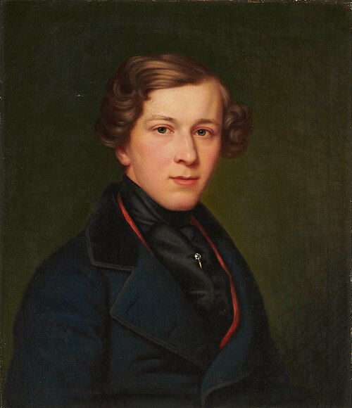 Porträt Emil Schill, 1846, Franz Seraph Stirnbrand