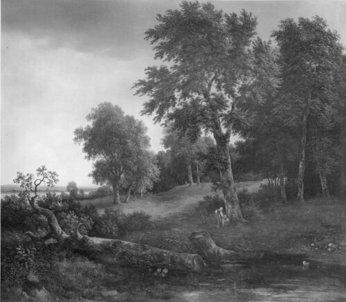 landscape, 1812, Franz Steinfeld