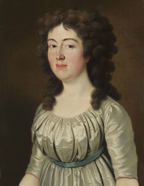 Portrait of Marie Friederike von Hessen-Kassel, 1796, Karl Christian Kehrer