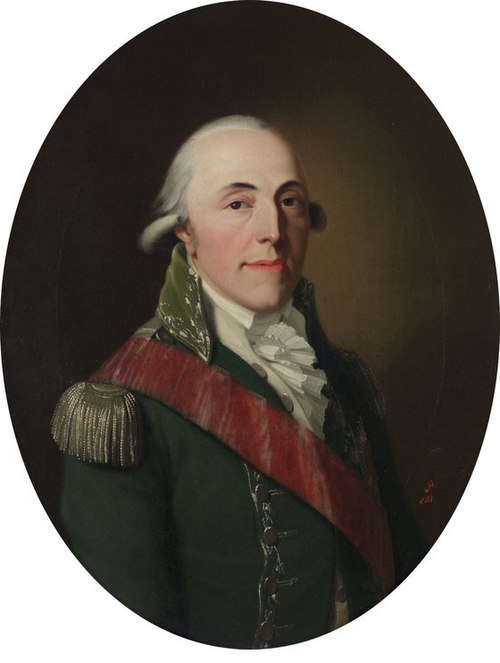 Portrait of Alexius Friedrich Christian of Anhalt-Bernburg, 1796, Karl Christian Kehrer
