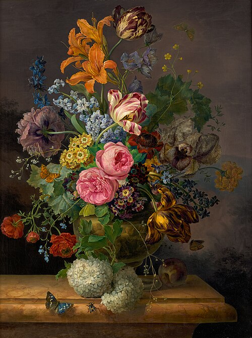 Blumenstück, 1838, Franz Xaver Gruber