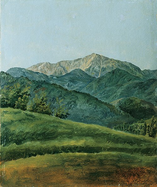 Gebirgslandschaft, , Franz Xaver Gruber