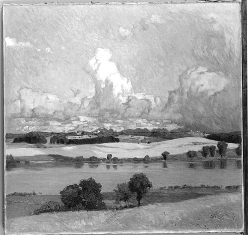Erntezeit, 1905, Franz Xaver Hoch