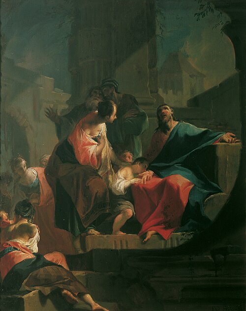 Christus segnet die Kinder, 1750, Franz Karl Palko