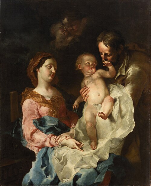 La Sainte Famille, 1760, Franz Karl Palko