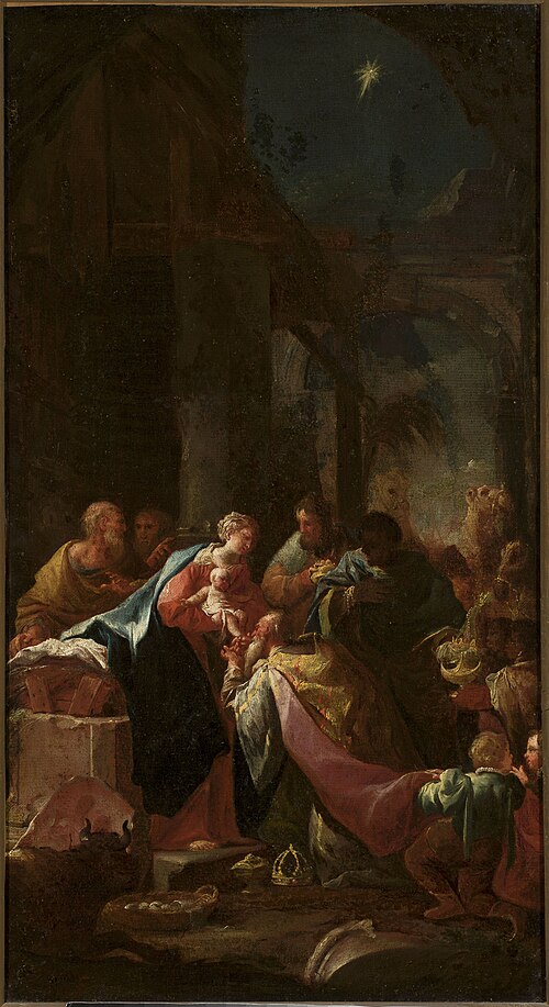 L'Adoration des mages, 1737, Franz Karl Palko