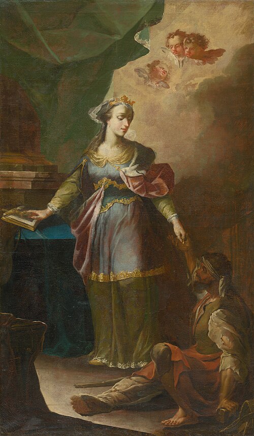 Svätá Alžbeta, 1740, Franz Karl Palko
