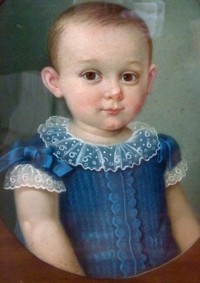 child Johann Hassdenteufel, 1880, Franziska Riotte