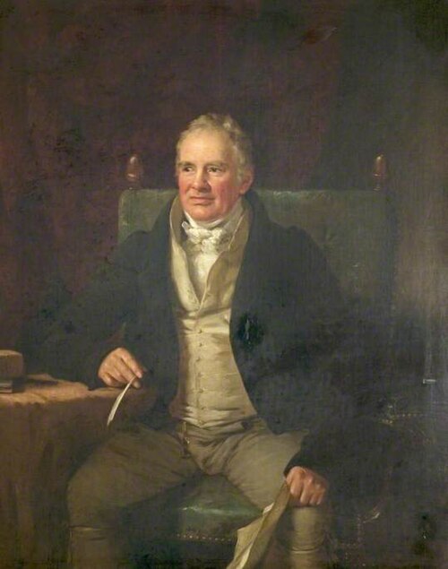 William Strutt (1756–1830), FRS, , Ramsay Richard Reinagle