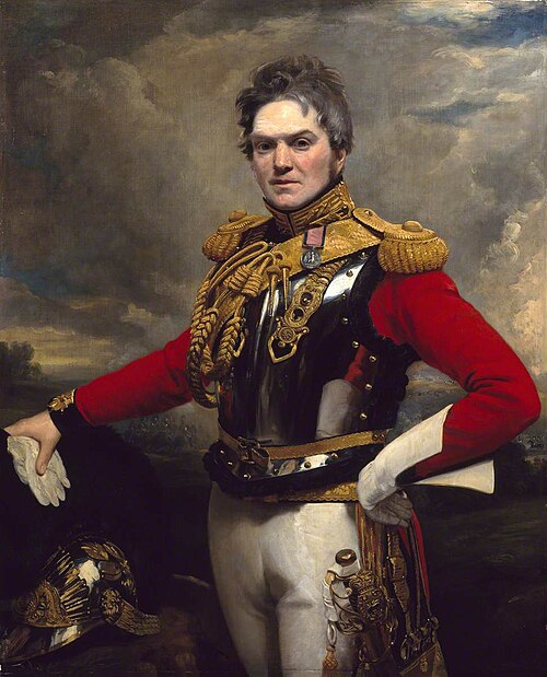 Captain Alexander McInnes, 2nd Life Guards, 1825, Ramsay Richard Reinagle