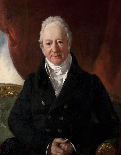 Nathaniel Curzon, 2nd Baron Scarsdale (1751-1837), 1828, Ramsay Richard Reinagle