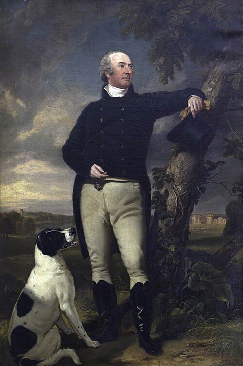 Thomas William Coke, 1st Earl of Leicester (1752-1842), 1815, Ramsay Richard Reinagle
