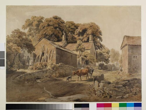 Farmstead Near Ambleside, 1807, Ramsay Richard Reinagle