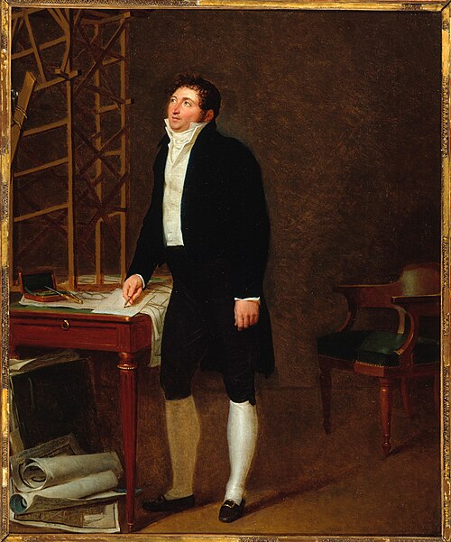 Portrait d'un architecte, 1812, François Dumont