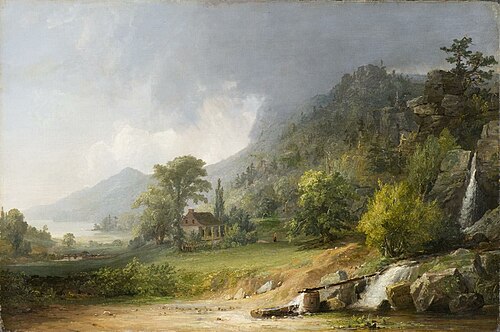 Passing Shower on a Spring Afternoon, 1846, Jasper Francis Cropsey
