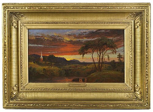 Twilight, 1858, Jasper Francis Cropsey