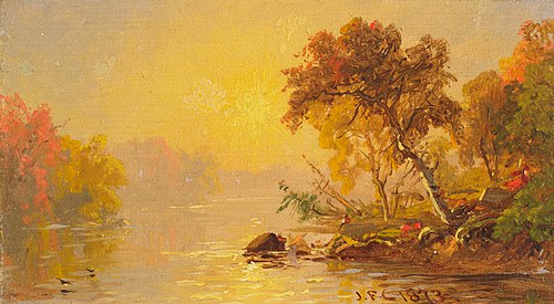 Paysage, 1873, Jasper Francis Cropsey