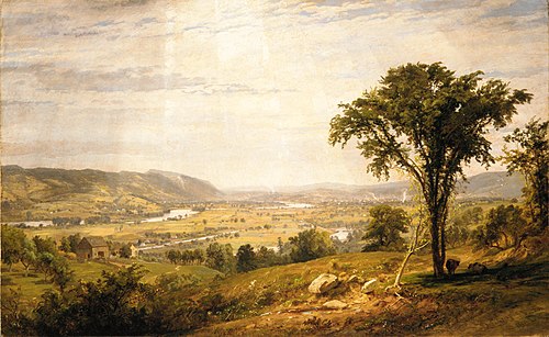 Wyoming Valley, Pennsylvania, 1864, Jasper Francis Cropsey