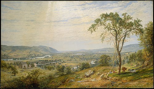 The Valley of Wyoming, 1865, Jasper Francis Cropsey