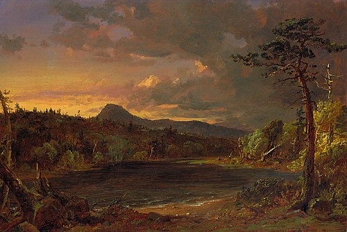 Catskill Creek, 1850, Jasper Francis Cropsey
